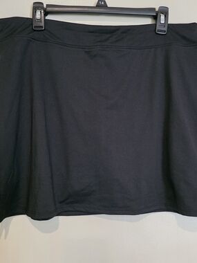 Tranquility by Colorado Clothing Women’s Black Activewear Skort XL Pull-On